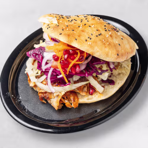 Kebap- Sandwich - Hühner-Kebap