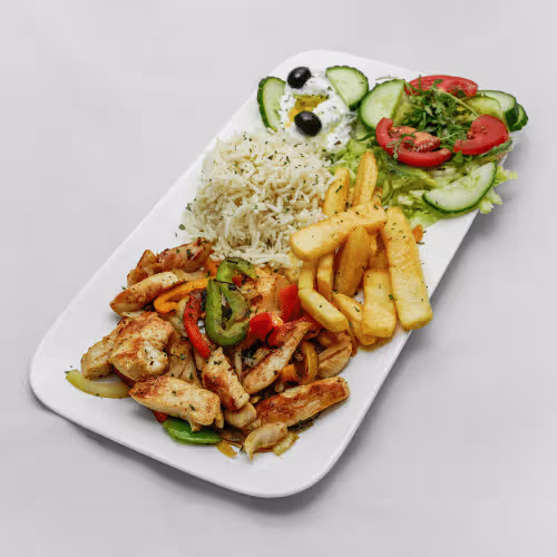 Gegrilltes Gyros