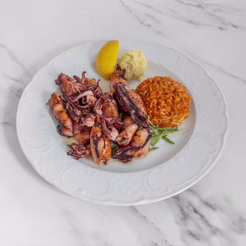 Kalamari vom Grill
