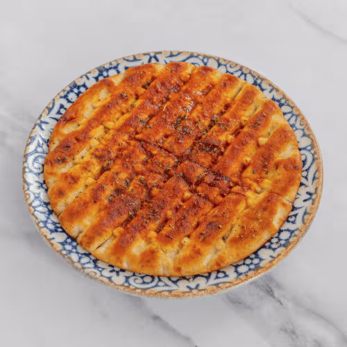 Griechische Pita mit Knoblauch