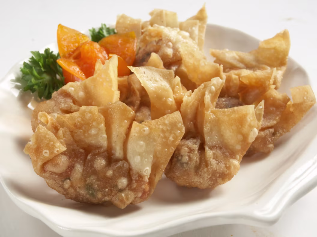 Gebratene Wan-Tan