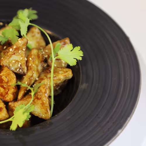 Eggplant asian style