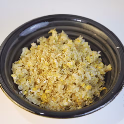 Fried rice with egg & spring onion