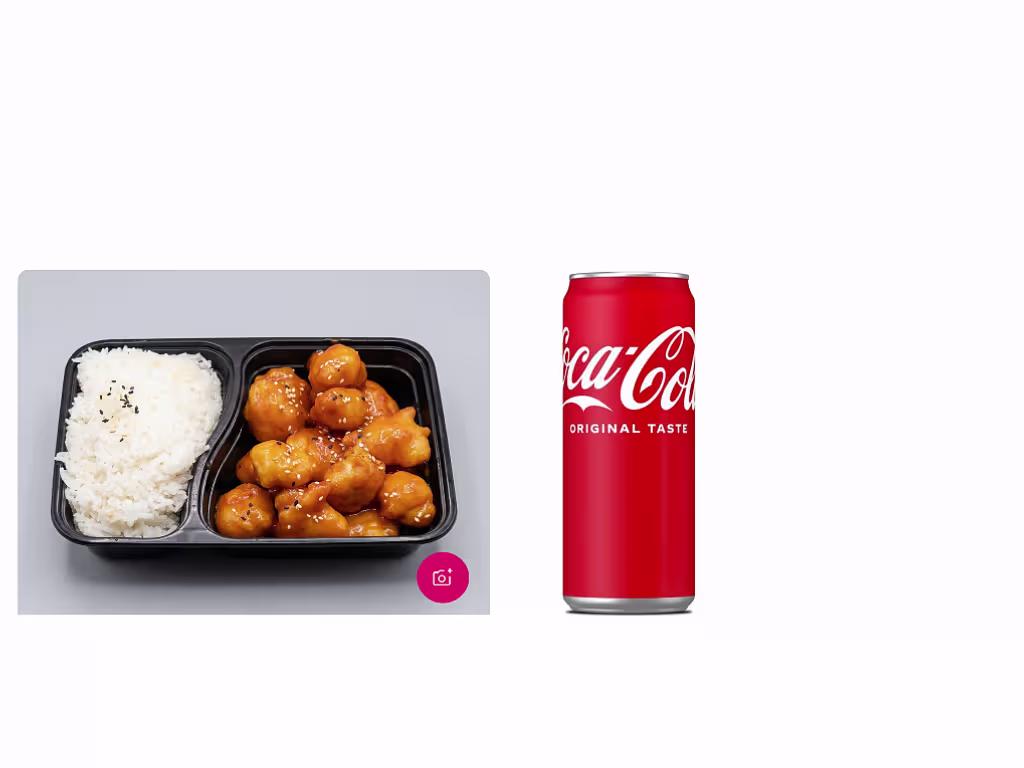 Süß-Sauer Chicken Wok+ Coca cola 0.33ml