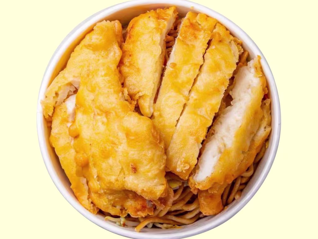 Knuspriges Huhn Nudel Oder Reis Box