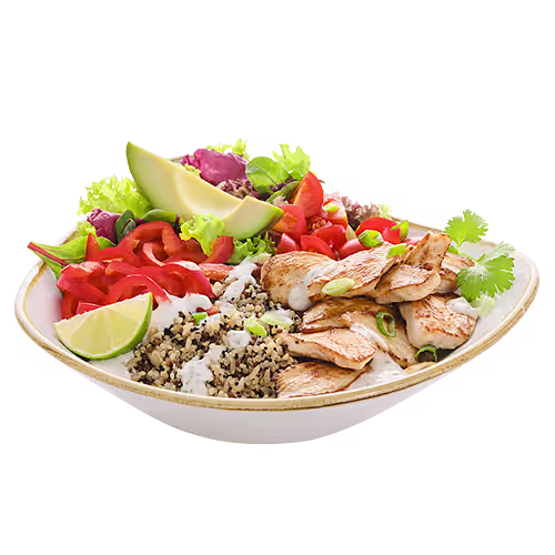 Planted Avocado Chicken Bowl
