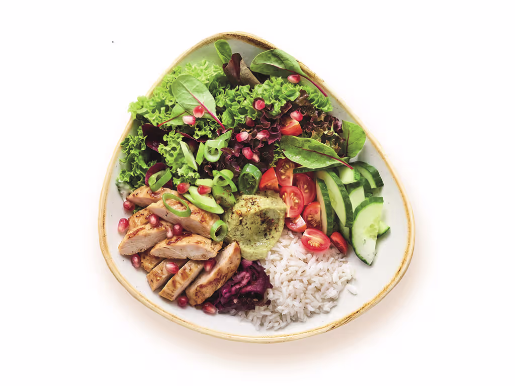 Kebab Bowl mit Chicken