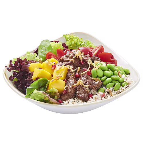 Crunchy Beef Bowl