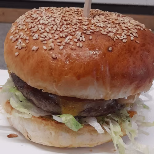 Bacon Cheese Burger (Medium)