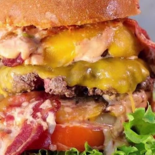Bacon Double burger (Medium)