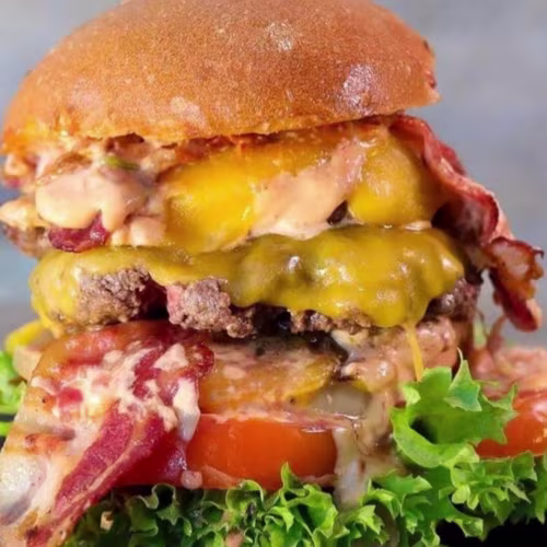 XL Bacon Double Burger