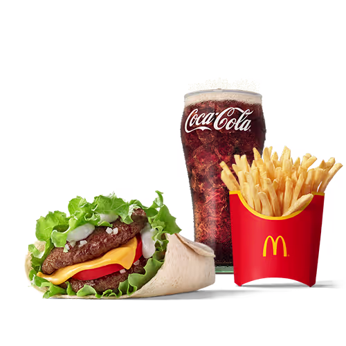 Fresh Beef Wrap McMenü