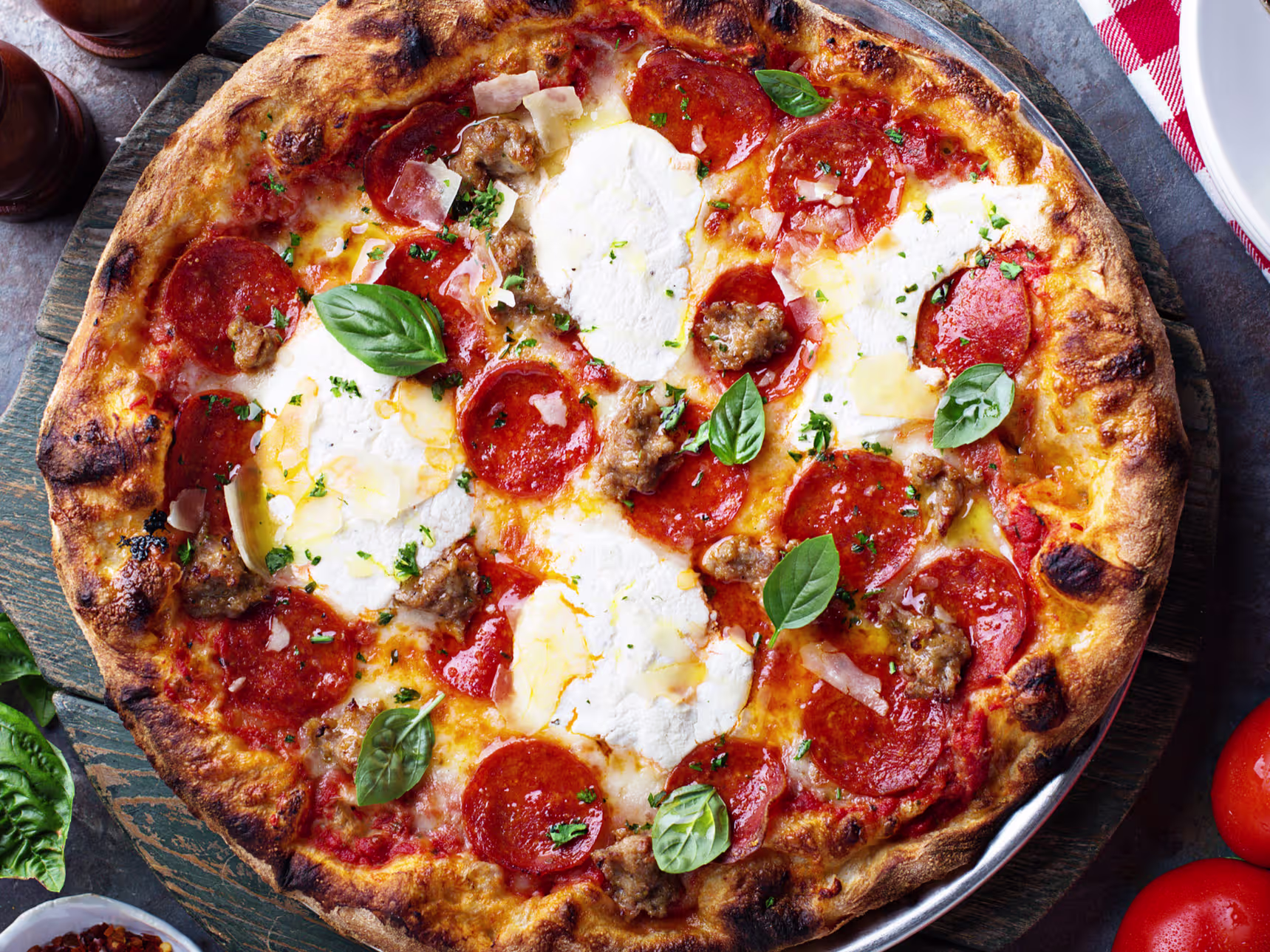Pizza Prosciutto