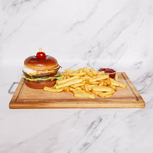 Bacon und Egg Burger