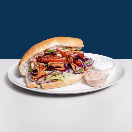 Adim's Hühner-Kebap Sandwich (Menü)