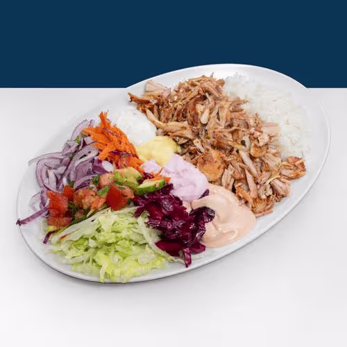 Adim's Hühner-Kebap (Teller)