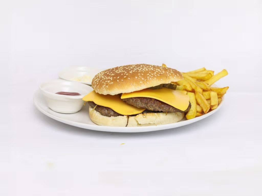 Menü 8 - Cheeseburger