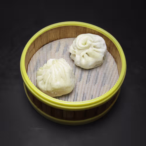 Bao Zhi mit Gemüse und Trüffelöl