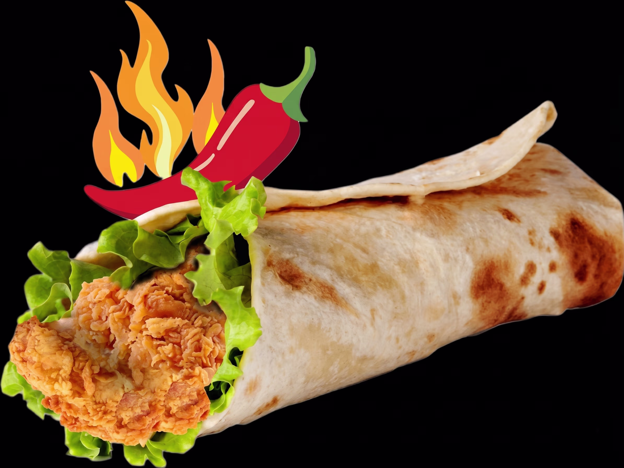 Hot Wrap Menü