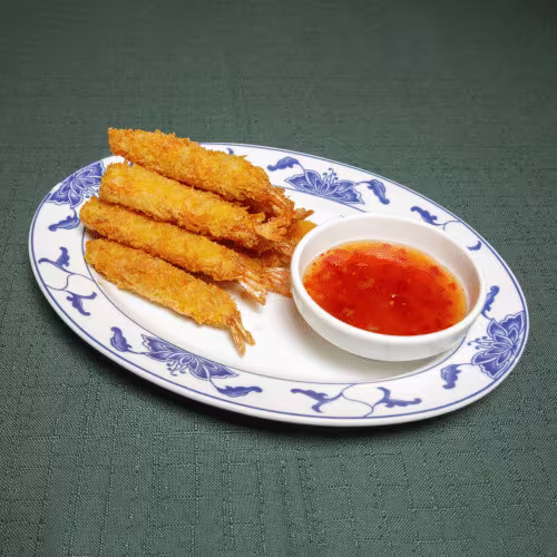 Gebackene Shrimps (10 Stück)