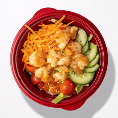 Garnelen Salat