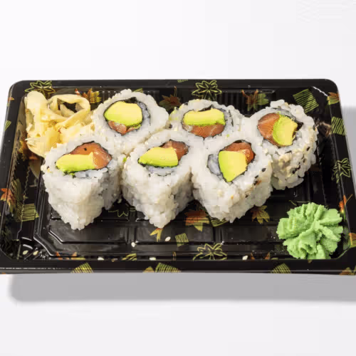 Lachs Avocado Maki (6 Stück)