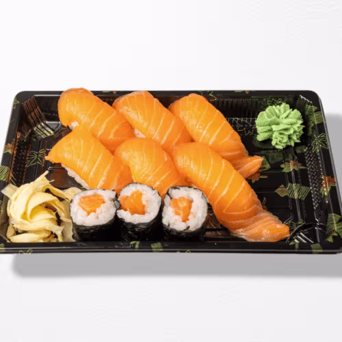 Sake Set (klein) Lachs