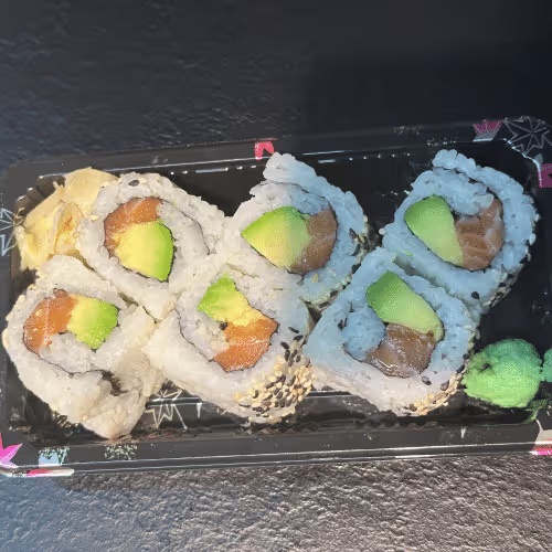 Lachs Avocado Maki - 12 Stück