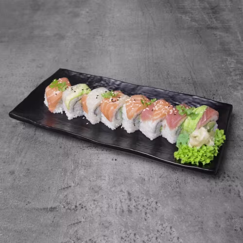 Rainbow Roll - 8 Stück