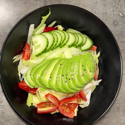 Salat mit Hühnerfleisch