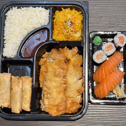 Knuspriges Huhn Bento