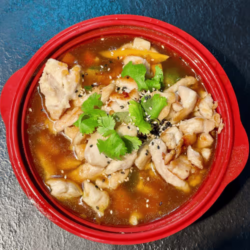Ramen mit Hühnerfleisch