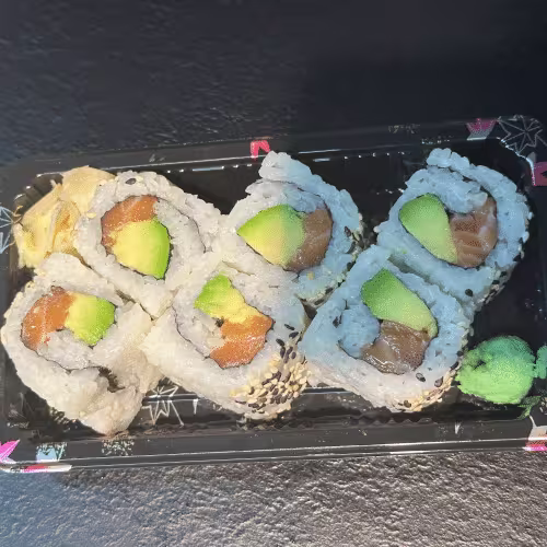 Lachs Avocado Maki - 6 Stück