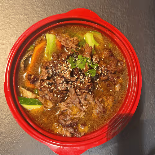 Ramen mit Rindfleisch