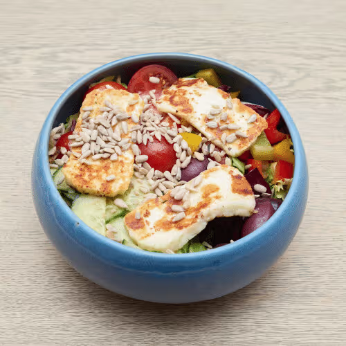 Greek Halloumi veggie Salad