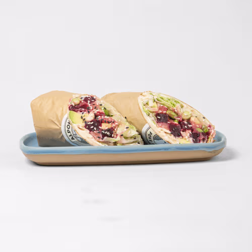 Lachs Avocado Wrap