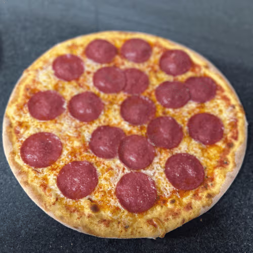 6. Salami Pizza