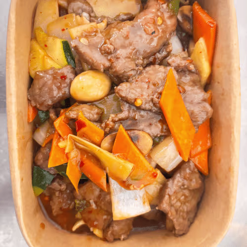 H61  Rindfleisch Sichuan (scharf)