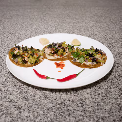 Tacos Verdes (3 Stück), vegetarisch