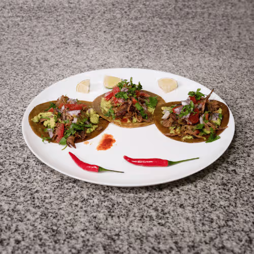 Tacos Carnitas (3 Stück)