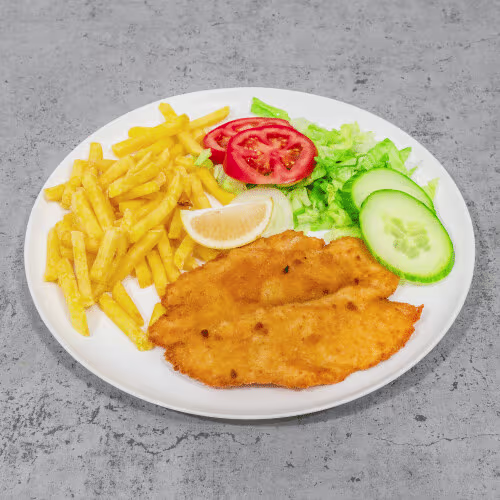 Schnitzel-Teller