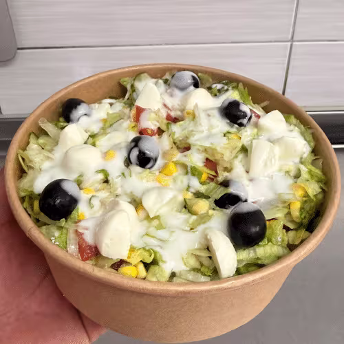 Vegetarische Bowl mit Reis
