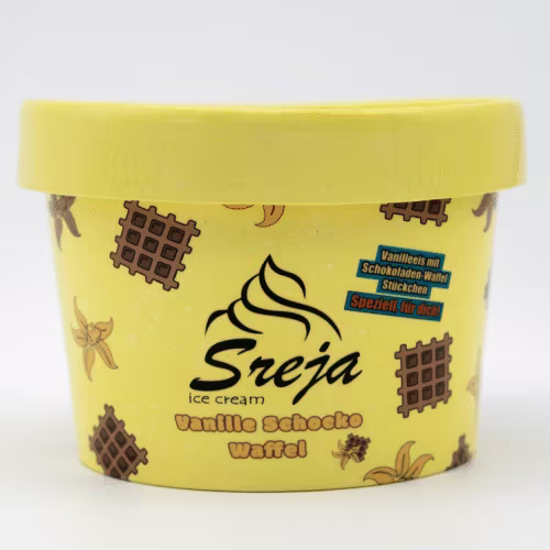 Sreja Eis Vanille Schoko Waffel 400ml