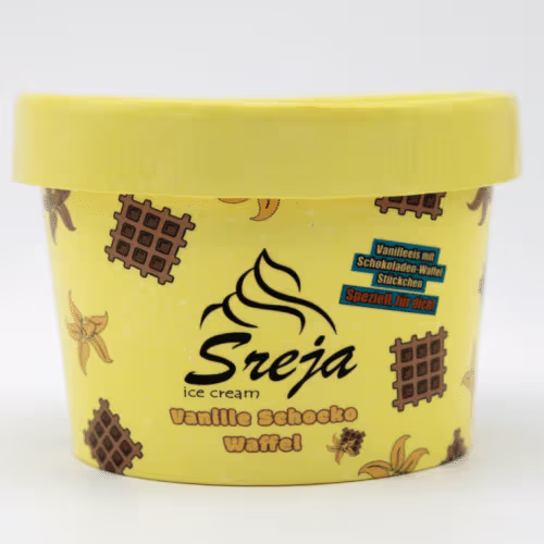 Sreja Eis Vanille Schoko Waffel 120ml