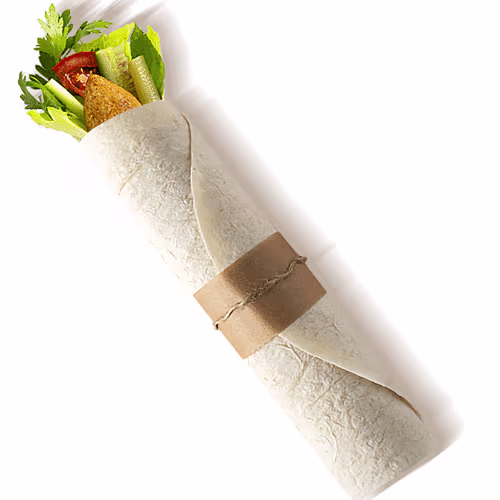 Weizenbällchen Wrap (vegan)
