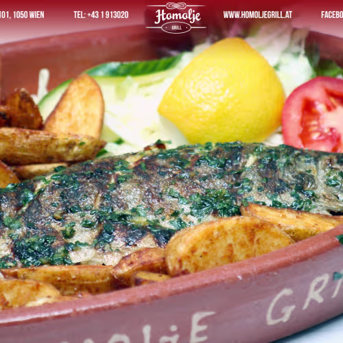 Gegrillte Forelle