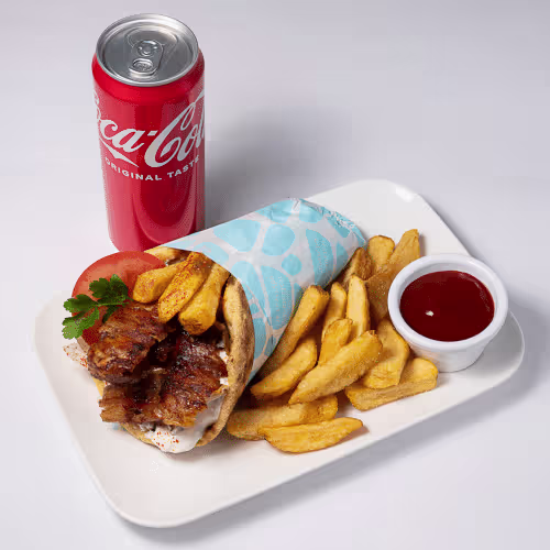 Menü Gyros Wrap Chicken