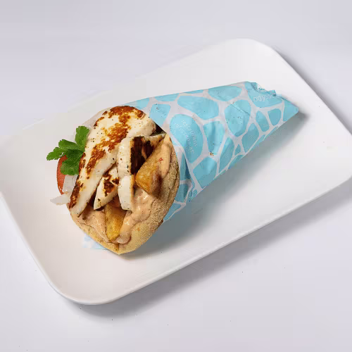 Pita Veggie Wrap Halloumikäse