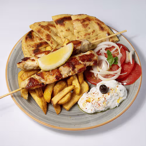 Chicken Soulvaki Teller