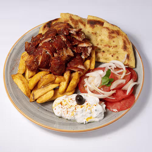 Gyros Teller Chicken